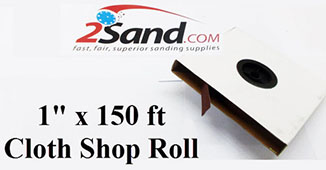 2Sand Cloth Backed Sanding Roll