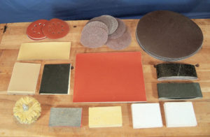 Sanding Supplies in a wide range of types and grits